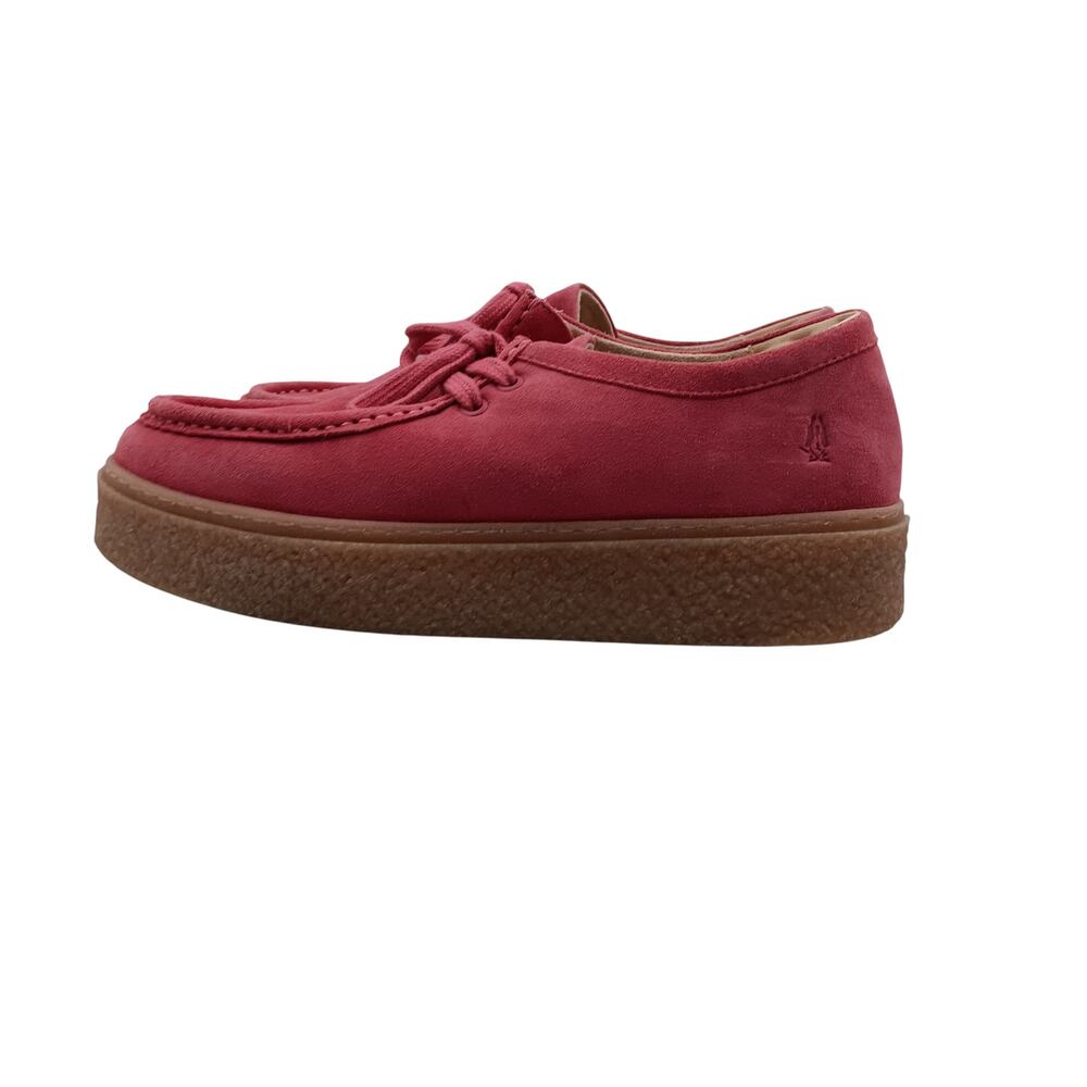 HUSP PUPPIES Bridget Pink Lemonade Suede Crepe Sole - Size 8 - Picture 9 of 14